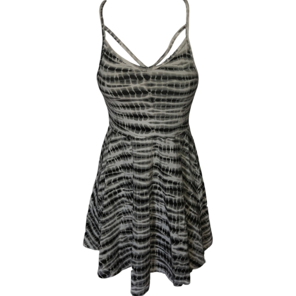 PINK Victoria's Secret Abstract Tie Dye Crossover Dress - Picture 1 of 2